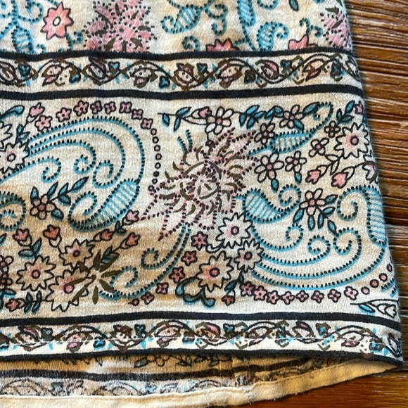 Ulla Johnson, Rhia Printed, Dolman Sleeve, Cotton Blouse Top, Medium - Picture 6 of 8